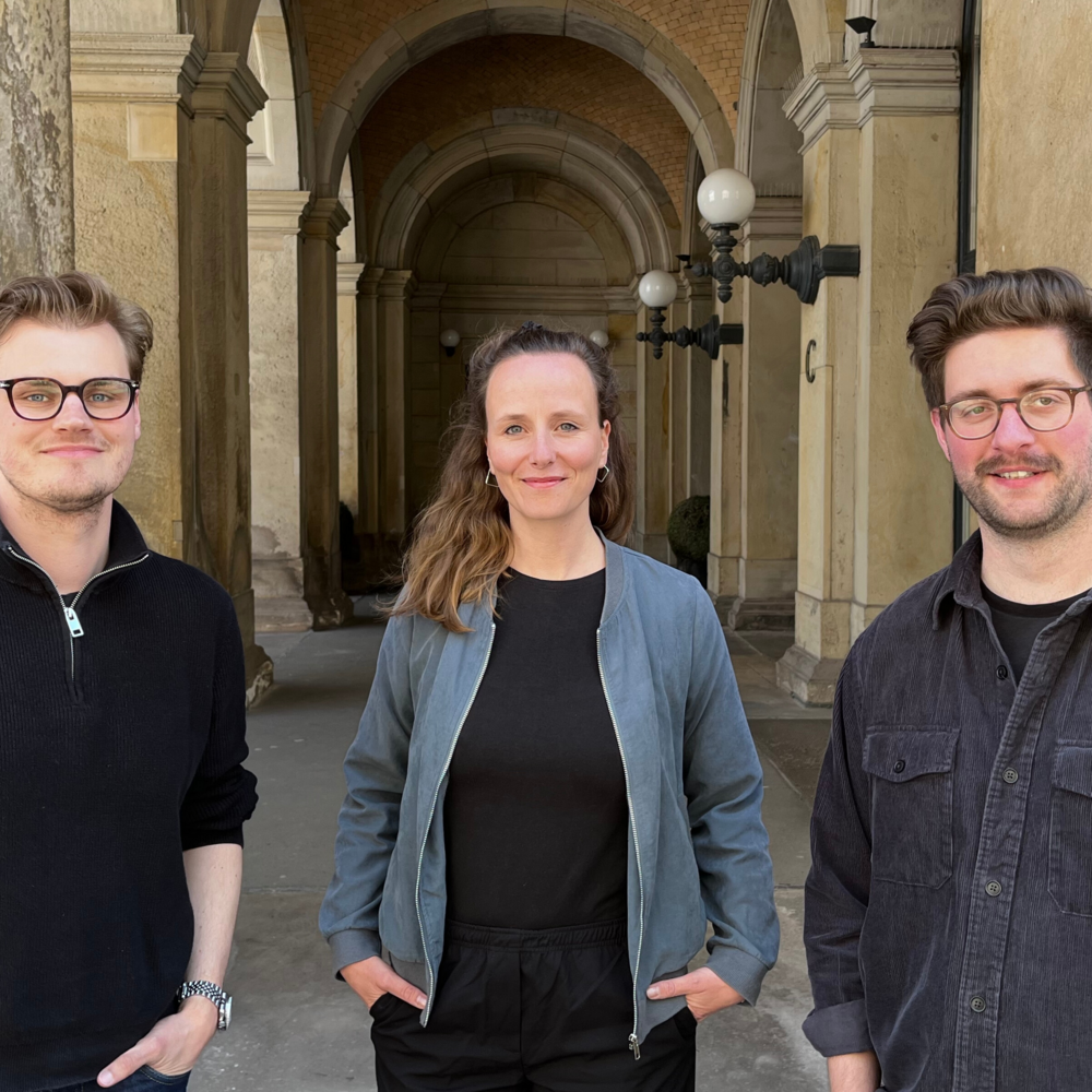 Das Team des Info-Point Europas: vl.n.r. Philip Pauen, Ellen Wolff, Bernd Wilkens Team Info-Point Europa