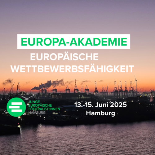 Europa-Akademie 2025 - Europäische Wettbewerbsfähigkeit