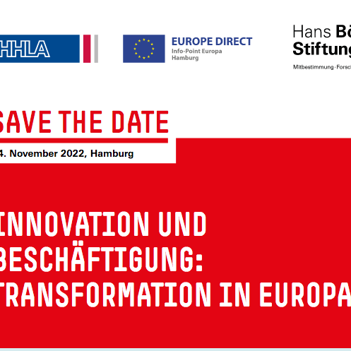 INNOVATION UND BESCHÄFTIGUNG: TRANSFORMATION IN EUROPA - Die Europa-Werkstatt