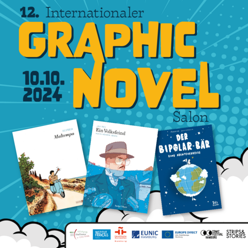 Internationaler Graphic Novel Salon 2024 - Mit Federico Cacciapaglia (IT), Javi Rey (ES) und Alfred (F)