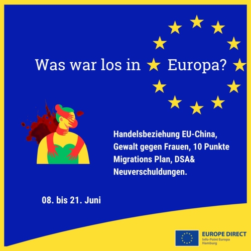 Was war los  in Europa? - 10 Punkte Plan Migration, Chinas E-Autos, Neuverschuldungen