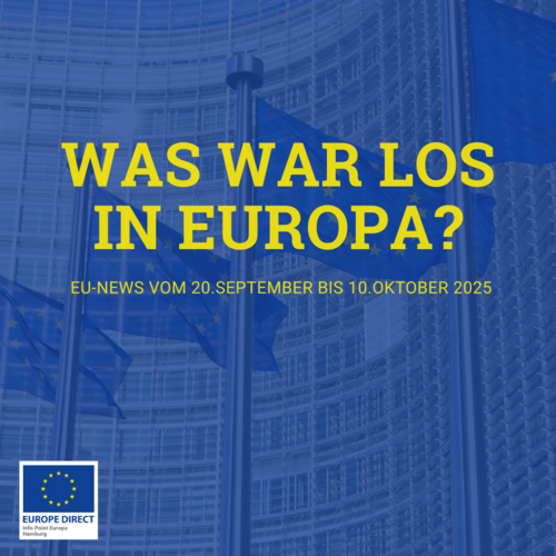 EU-News vom 20. September bis 10. Oktober  - EU-News vom 20. September bis 10. Oktober