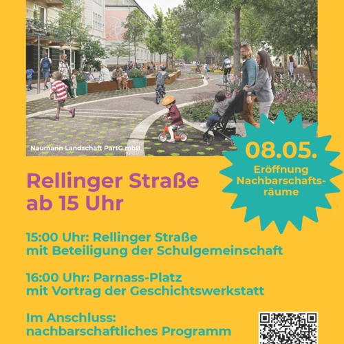Nachbarschaftsräume Eimsbüttel - Eröffnung der Nachbarschaftsräume Rellinger Straße und Parnass-Platz 
