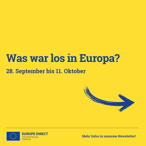 Was war los in Europa? - Vom 27. September bis 11. Oktober