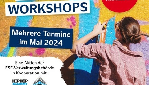 Europa in Farben - Graffiti-Workshops für junge Erwachsene